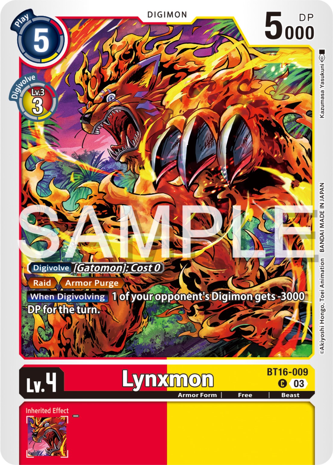 Image of Lynxmon [BT16-009] [Beginning Observer]
