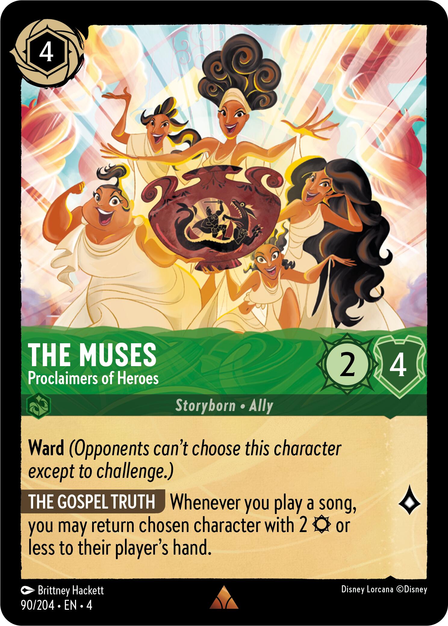 Image of The Muses - Proclaimers of Heroes (90/204) [Ursula's Return]