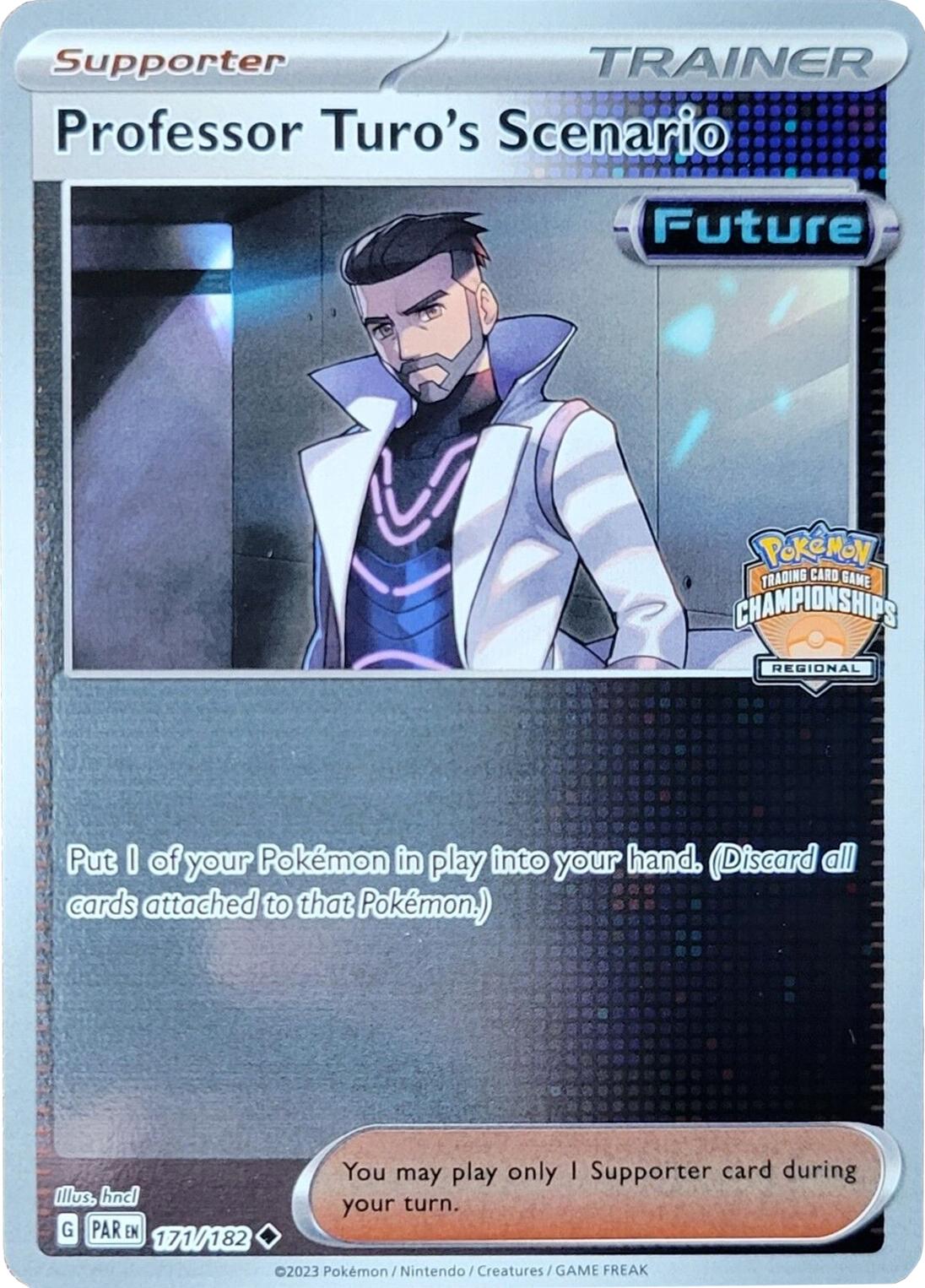 Image of Professor Turo's Scenario (171/182) (Regional Championship) [League & Championship Cards]