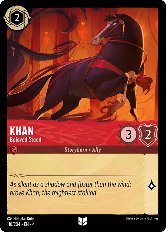 Image of Khan - Beloved Steed (110/204) [Ursula's Return]