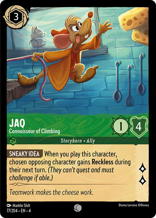 Image of Jaq - Connoisseur of Climbing (77/204) [Ursula's Return]