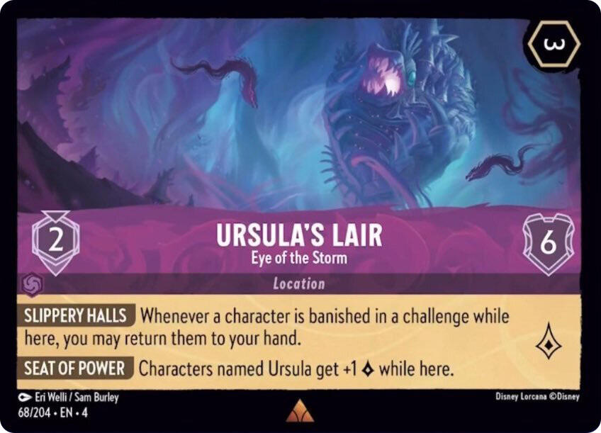 Image of Ursula's Lair - Eye of the Storm (68/204) [Ursula's Return]