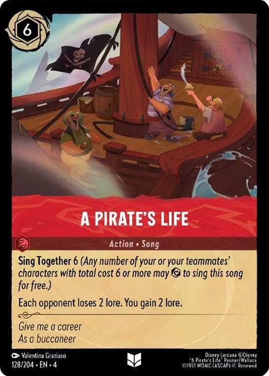 Image of A Pirate's Life (128/204) [Ursula's Return]
