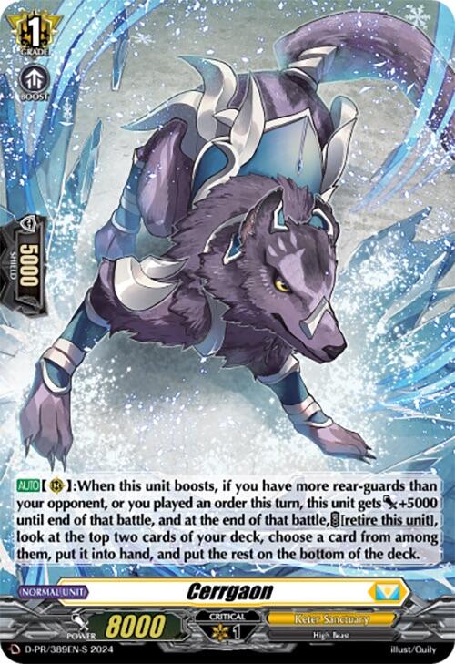 Image of Cerrgaon (Foil) (D-PR/389EN-S) [D Promo Cards]