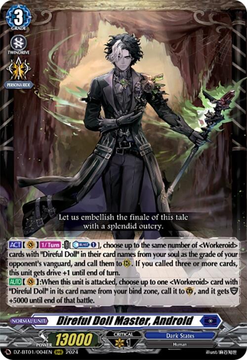 Image of Direful Doll Master, Androld (DZ-BT01/004EN) [Fated Clash]