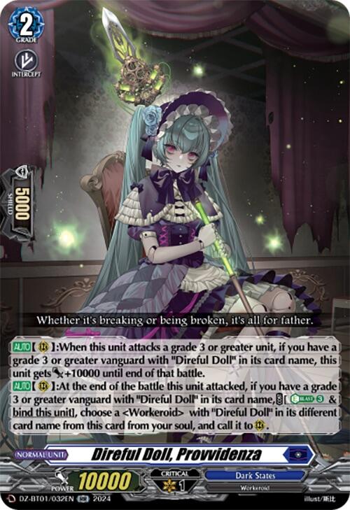 Image of Direful Doll, Provvidenza (DZ-BT01/032EN) [Fated Clash]