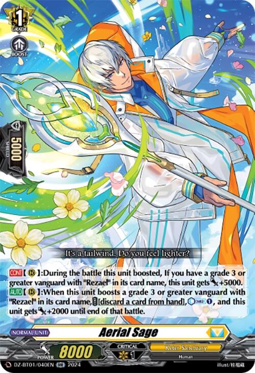 Image of Aerial Sage (DZ-BT01/040EN) [Fated Clash]