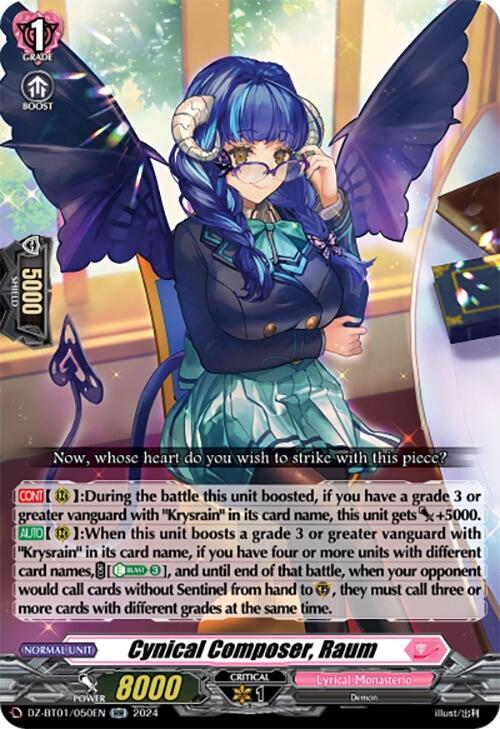 Image of Cynical Composer, Raum (DZ-BT01/050EN) [Fated Clash]