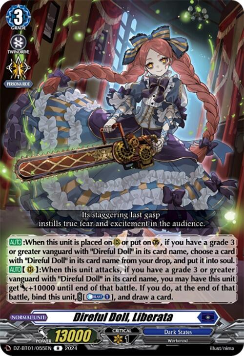 Image of Direful Doll, Liberata (DZ-BT01/055EN) [Fated Clash]