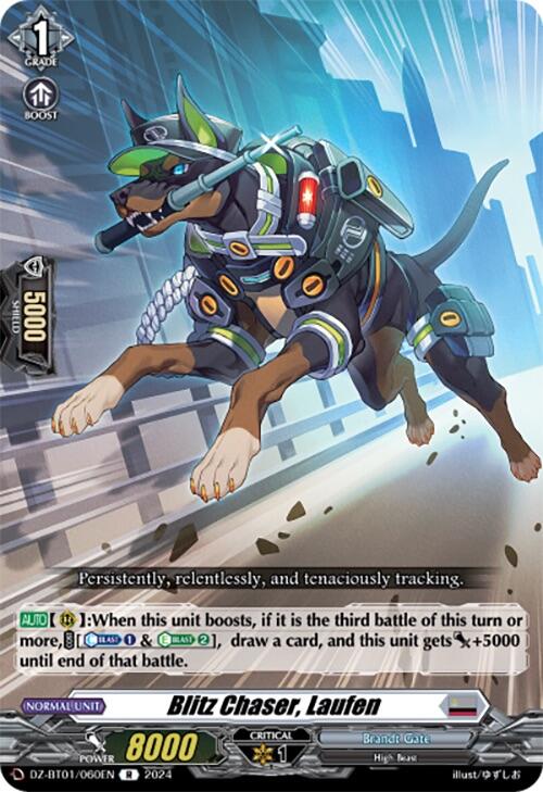 Image of Blitz Chaser, Laufen (DZ-BT01/060EN) [Fated Clash]