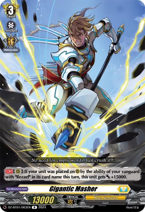 Image of Gigantic Masher (DZ-BT01/063EN) [Fated Clash]