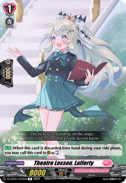 Image of Theatre Lesson, Lafferty (DZ-BT01/072EN) [Fated Clash]