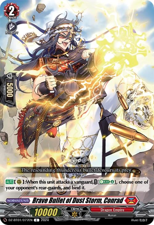 Image of Brave Bullet of Dust Storm, Conrad (DZ-BT01/077EN) [Fated Clash]