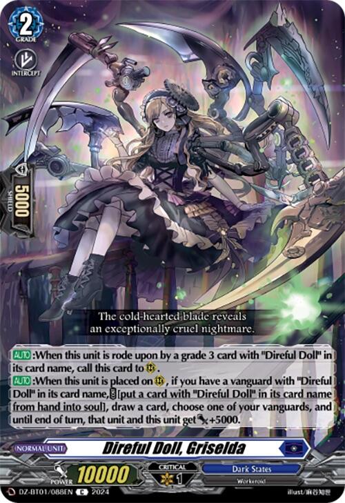Image of Direful Doll, Griselda (DZ-BT01/088EN) [Fated Clash]