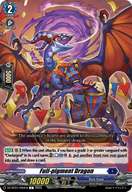 Image of Full-pigment Dragon (DZ-BT01/090EN) [Fated Clash]