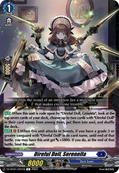 Image of Direful Doll, Serenella (DZ-BT01/091EN) [Fated Clash]