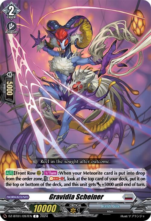 Image of Gravidia Scheiner (DZ-BT01/097EN) [Fated Clash]