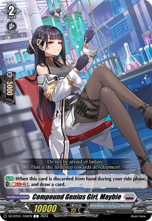 Image of Compound Genius Girl, Maybie (DZ-BT01/100EN) [Fated Clash]