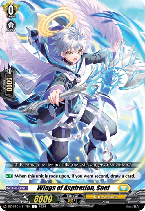 Image of Wings of Aspiration, Soel (DZ-BT01/117EN) [Fated Clash]