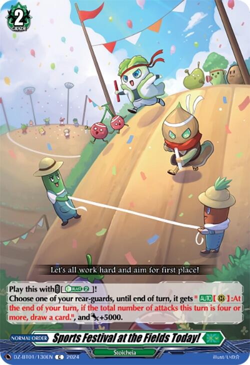 Image of Sports Festival at the Fields Today! (DZ-BT01/130EN) [Fated Clash]