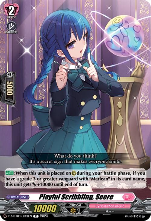 Image of Playful Scribbling, Seere (DZ-BT01/133EN) [Fated Clash]
