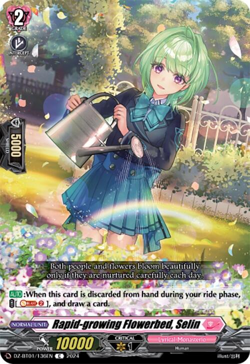Image of Rapid-growing Flowerbed, Selin (DZ-BT01/136EN) [Fated Clash]