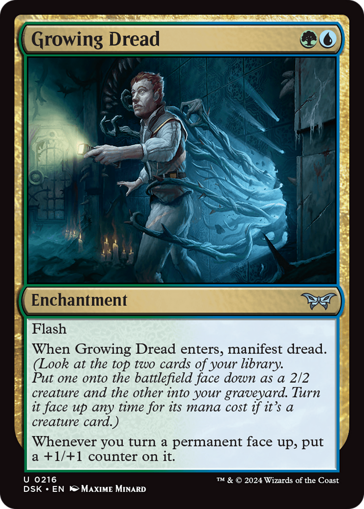 Image of Growing Dread [Duskmourn: House of Horror]