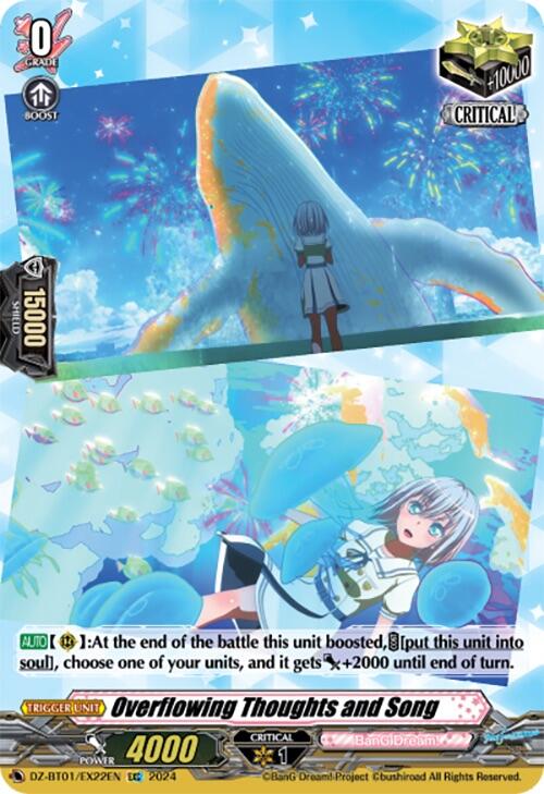 Image of Overflowing Thoughts and Song (EX22) (EXC) (DZ-BT01/EX22EN) [Fated Clash]