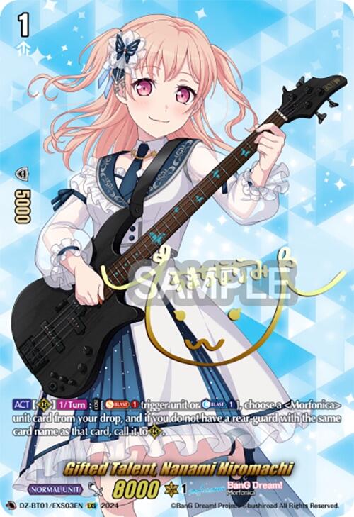 Image of Gifted Talent, Nanami Hiromachi (EXS) (DZ-BT01/EXS03EN) [Fated Clash]