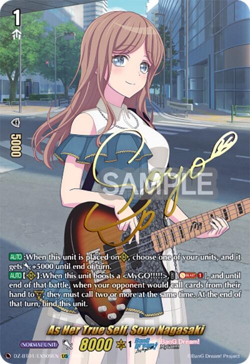 Image of As Her True Self, Soyo Nagasaki (EXS) (DZ-BT01/EXS09EN) [Fated Clash]