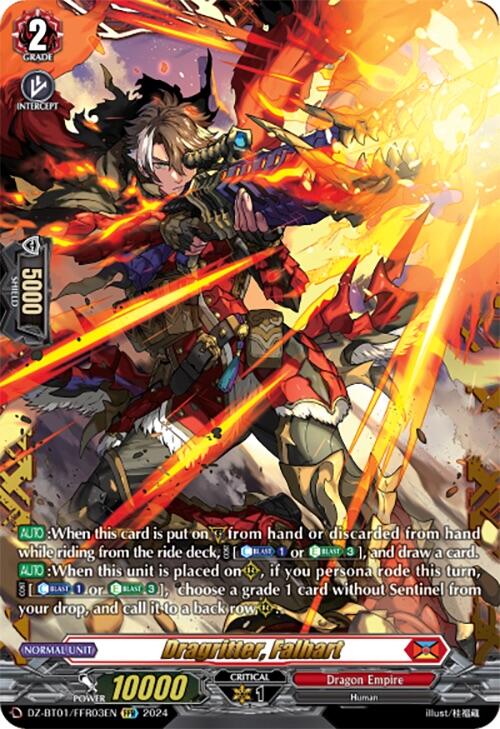 Image of Dragritter, Falhart (FFR) (DZ-BT01/FFR03EN) [Fated Clash]