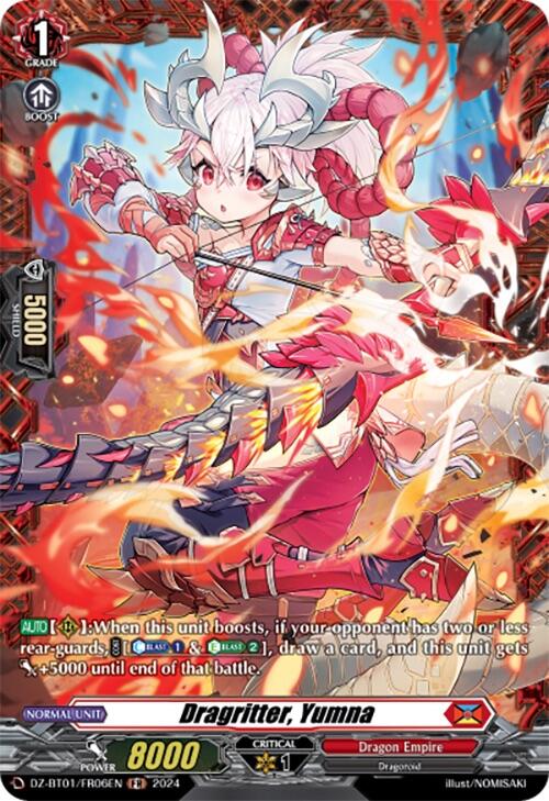 Image of Dragritter, Yumna (FR) (DZ-BT01/FR06EN) [Fated Clash]