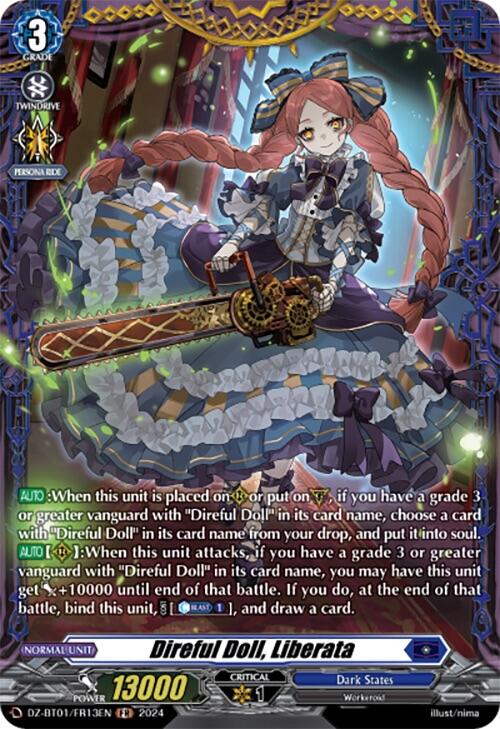 Image of Direful Doll, Liberata (FR) (DZ-BT01/FR13EN) [Fated Clash]