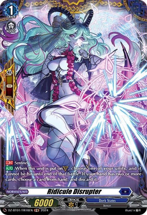 Image of Ridicule Disrupter (FR) (DZ-BT01/FR16EN) [Fated Clash]