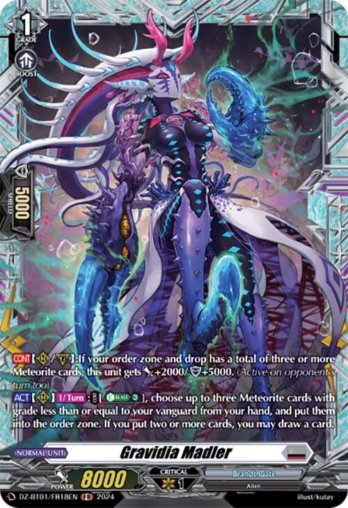 Image of Gravidia Madler (FR) (DZ-BT01/FR18EN) [Fated Clash]