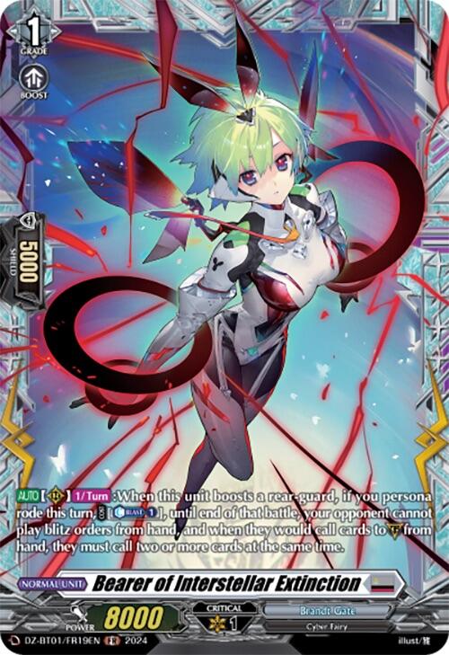 Image of Bearer of Interstellar Extinction (FR) (DZ-BT01/FR19EN) [Fated Clash]