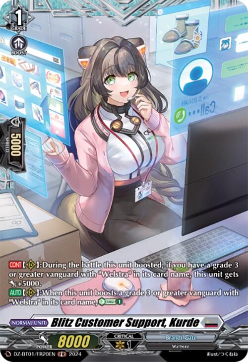 Image of Blitz Customer Support, Kurde (FR) (DZ-BT01/FR20EN) [Fated Clash]