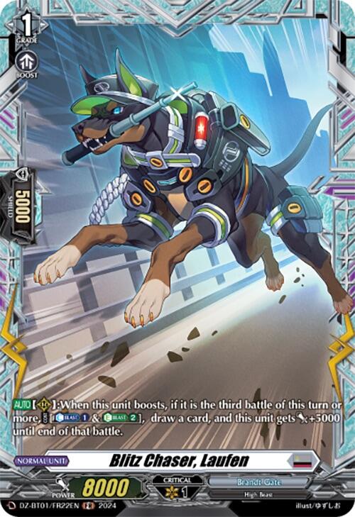 Image of Blitz Chaser, Laufen (FR) (DZ-BT01/FR22EN) [Fated Clash]