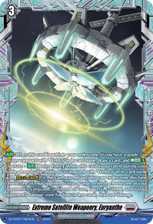 Image of Extreme Satellite Weaponry, Euryanthe (FR) (DZ-BT01/FR24EN) [Fated Clash]