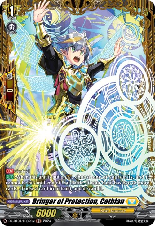 Image of Bringer of Protection, Cethlan (FR) (DZ-BT01/FR32EN) [Fated Clash]