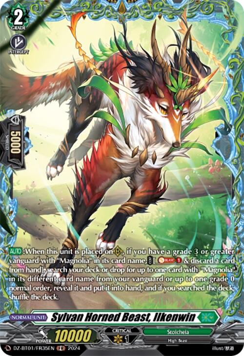 Image of Sylvan Horned Beast, Ilkenwin (FR) (DZ-BT01/FR35EN) [Fated Clash]