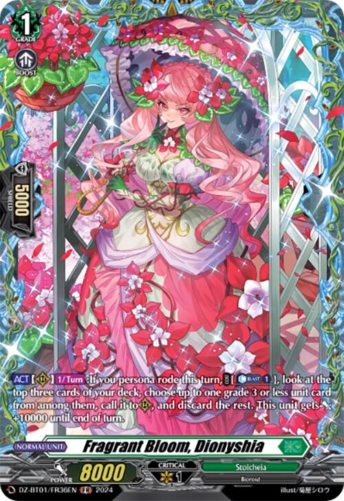 Image of Fragrant Bloom, Dionyshia (FR) (DZ-BT01/FR36EN) [Fated Clash]