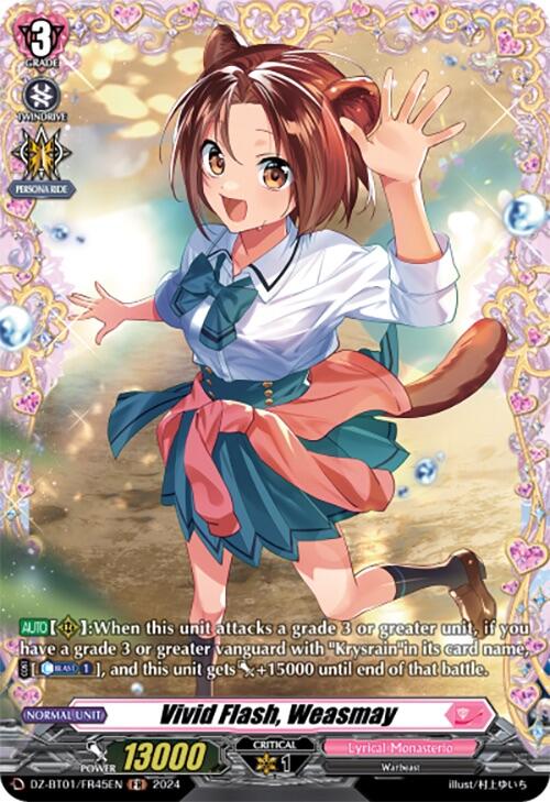 Image of Vivid Flash, Weasmay (FR) (DZ-BT01/FR45EN) [Fated Clash]