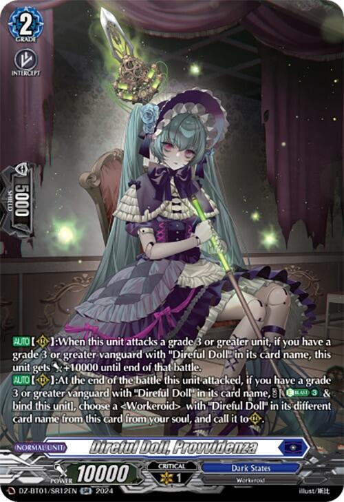 Image of Direful Doll, Provvidenza (SR) (DZ-BT01/SR12EN) [Fated Clash]