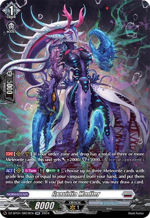 Image of Gravidia Madler (SR) (DZ-BT01/SR19EN) [Fated Clash]