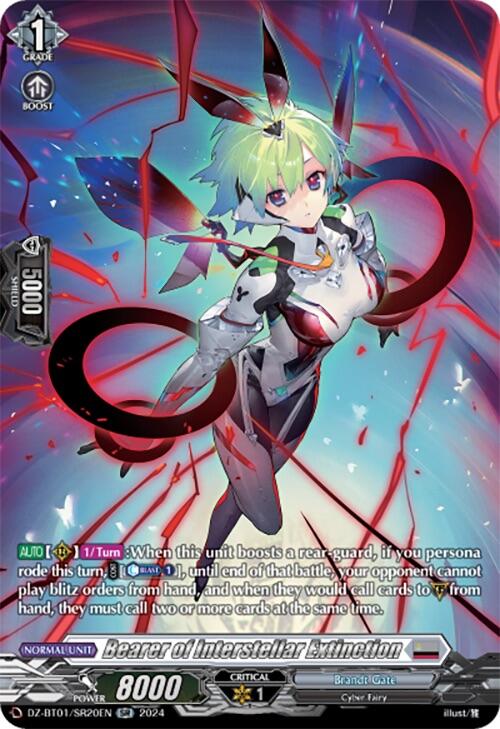 Image of Bearer of Interstellar Extinction (SR) (DZ-BT01/SR20EN) [Fated Clash]