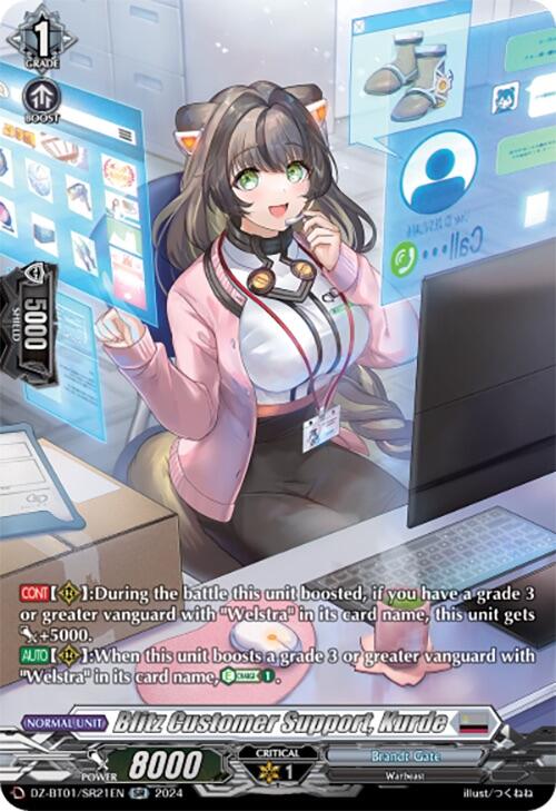 Image of Blitz Customer Support, Kurde (SR) (DZ-BT01/SR21EN) [Fated Clash]