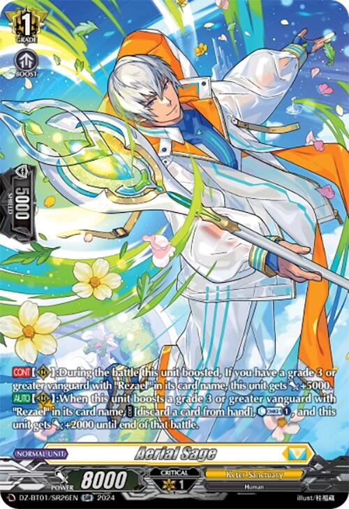 Image of Aerial Sage (SR) (DZ-BT01/SR26EN) [Fated Clash]
