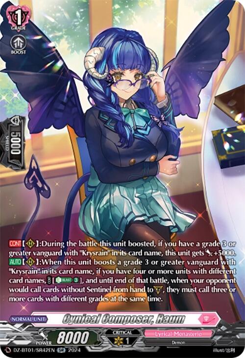 Image of Cynical Composer, Raum (SR) (DZ-BT01/SR42EN) [Fated Clash]