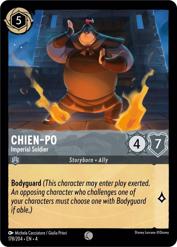 Image of Chien-Po - Imperial Soldier (178/204) [Ursula's Return]